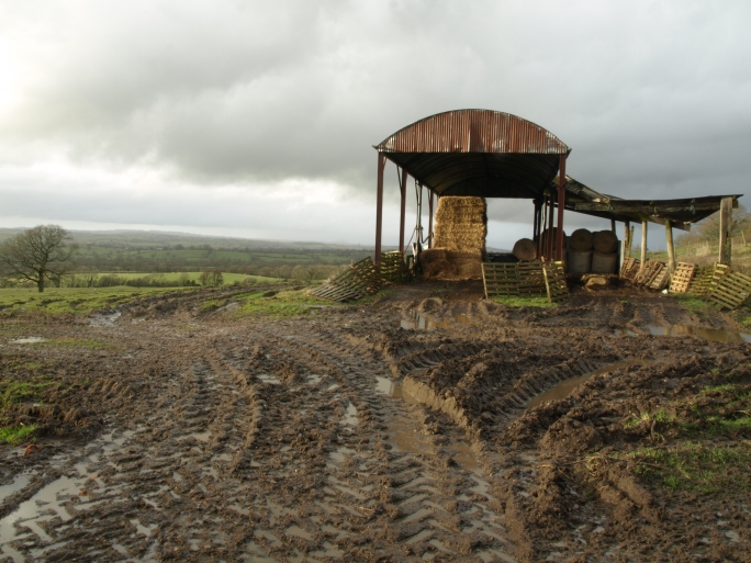 Old barn on tower road